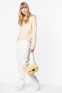 Sac Ziggy Matelassé Clous - Sac femme en cuir.