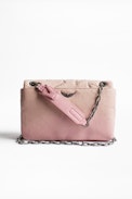 Ziggy Matelassé Tiedye bag - Women’s tie-dye leather bag.