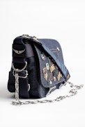 Ready-Made XS Denim bag - Women’s denim messenger bag.