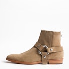 Romare Belt ankle boots - Men’s brown suede ankle boots.