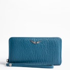 Cartera Compagnon Bubble - Cartera para mujer de cuero granulado.