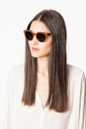 SZV189 Sunglasses - Round sunglasses for women.