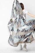Maxy Patchwork scarf - Women’s printed scarf.