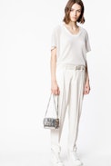 Ready-Made Clutch - Sac besace en cuir.