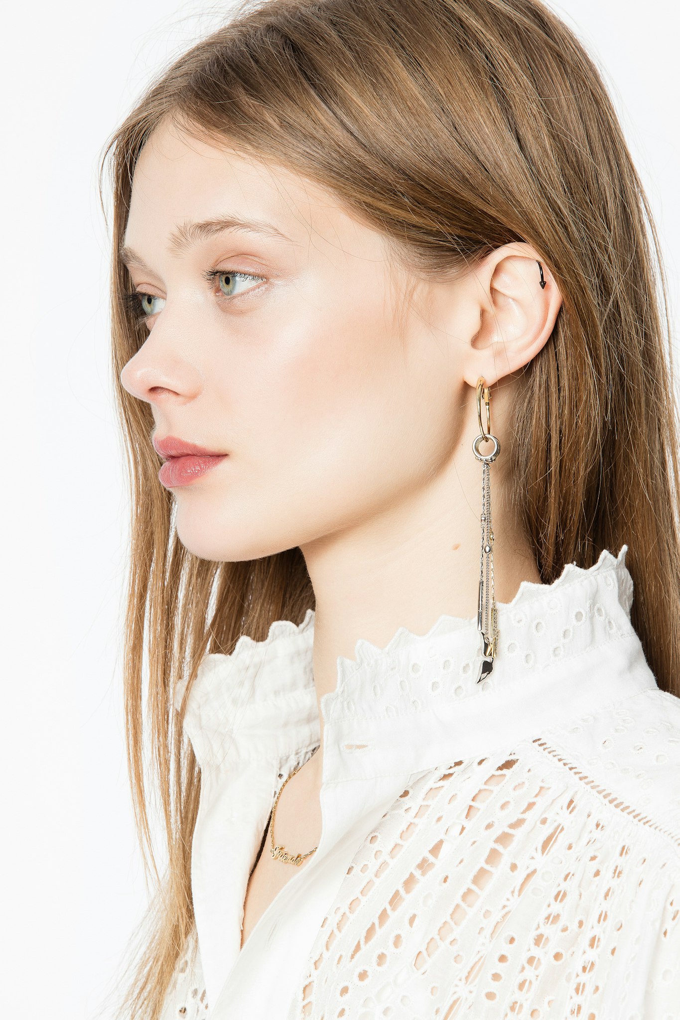 Mila Flash single earring