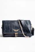Rocky Crush bag - Women’s bubble leather bag.