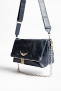 Rocky Crush bag - Women’s bubble leather bag.