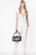 Rocky Crush bag - Women’s bubble leather bag.