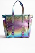 Bianca Rainbow bag - Women’s multicolored tote bag.