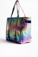 Bianca Rainbow bag - Women’s multicolored tote bag.