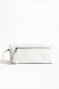Rocky Crush wallet - White crinkled leather wallet.