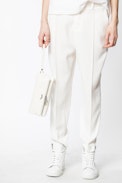 Rocky Crush wallet - White crinkled leather wallet.