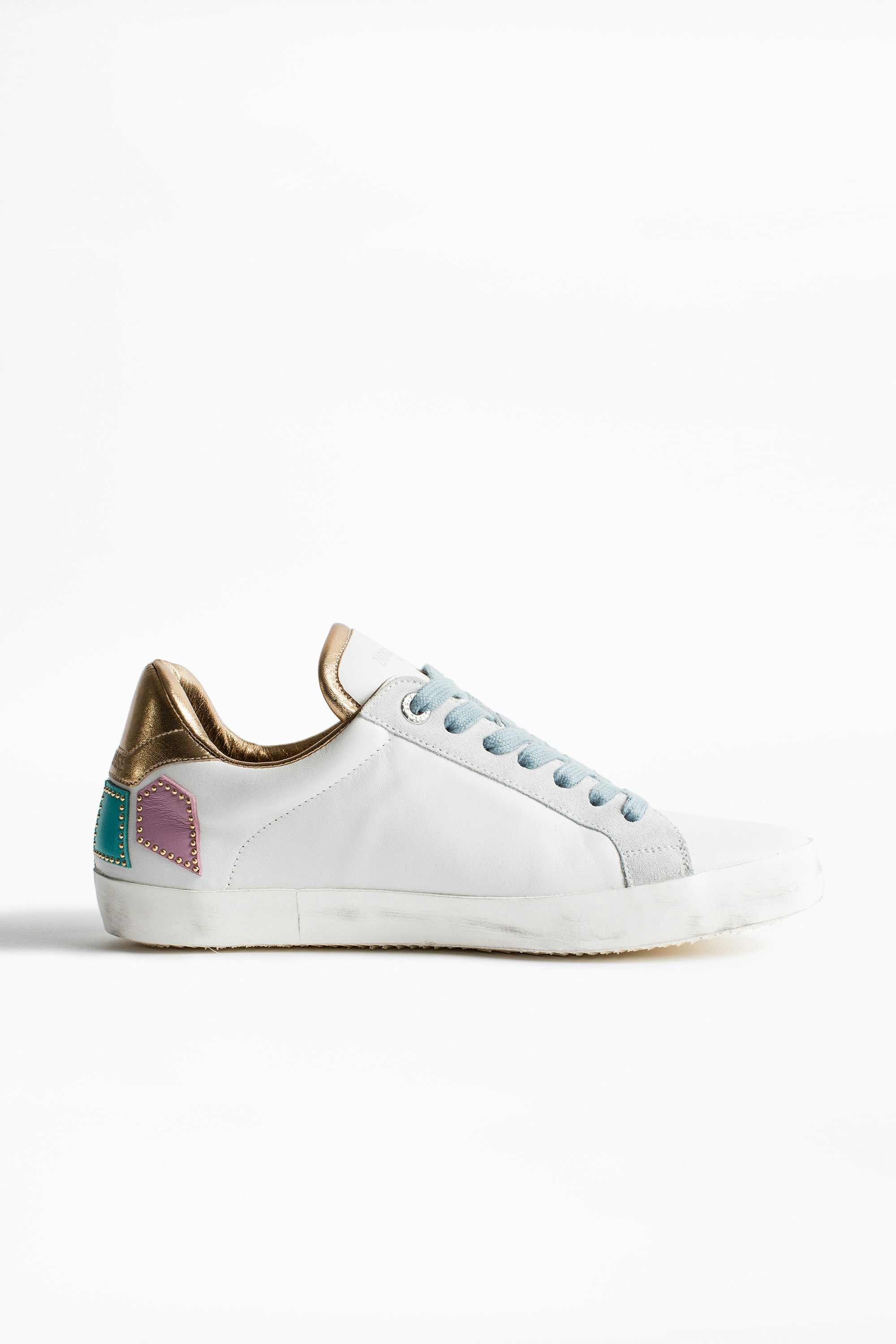 zadig patch sneakers