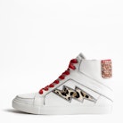 Sneakers ZV1747 High Flash Leo - Baskets hautes cuir femme.