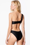 Jeri swimsuit - Asymmetric one-piece swimsuit