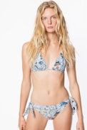 Virginia bikini top - Printed bikini top
