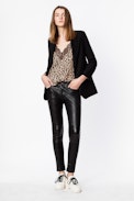 Viva Bis Strass jacket - Women’s rhinestone black jacket.