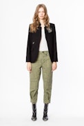 Very Multi jacket - Women’s black blazer.