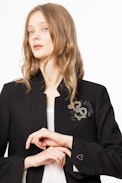 Very Multi jacket - Women’s black blazer.