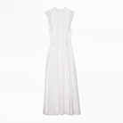 Robe Romane - Robe longue blanche en dentelle.