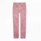 Jean Ava Marbre - Jean effet marbré femme