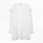 Top Tulin - Top blanc en dentelle.