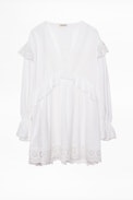 Top Tulin - Top blanc en dentelle.