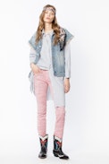 Bena Vignon jacket - Women's sleeveless denim jacket.
