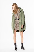Kiko Nylon parka - Women’s long parka.