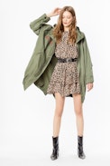 Kiko Nylon parka - Women’s long parka.