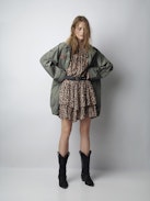 Kiko Nylon parka - Women’s long parka.