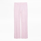 Pistol Jac Leo pants - Women’s pink flared pants.