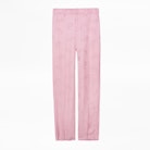 Pantalon Pomelo Jac - Pantalon rose femme bandes latérales.