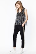 Pantalon Paula Band - Women's black pants.