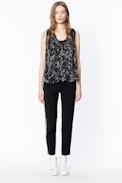Pantalon Paula Band - Women's black pants.