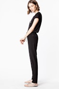 Parono Wool Trousers - Women’s straight-cut wool trousers.