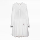 Ranil Voile Dress - Long-sleeved dress.