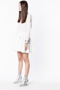 Ranil Voile Dress - Long-sleeved dress.