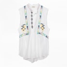 Tilda Voile Top - Women’s white blouse.