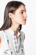 Tilda Voile Top - Women’s white blouse.