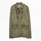 Kido Jacket - Men’s khaki jacket