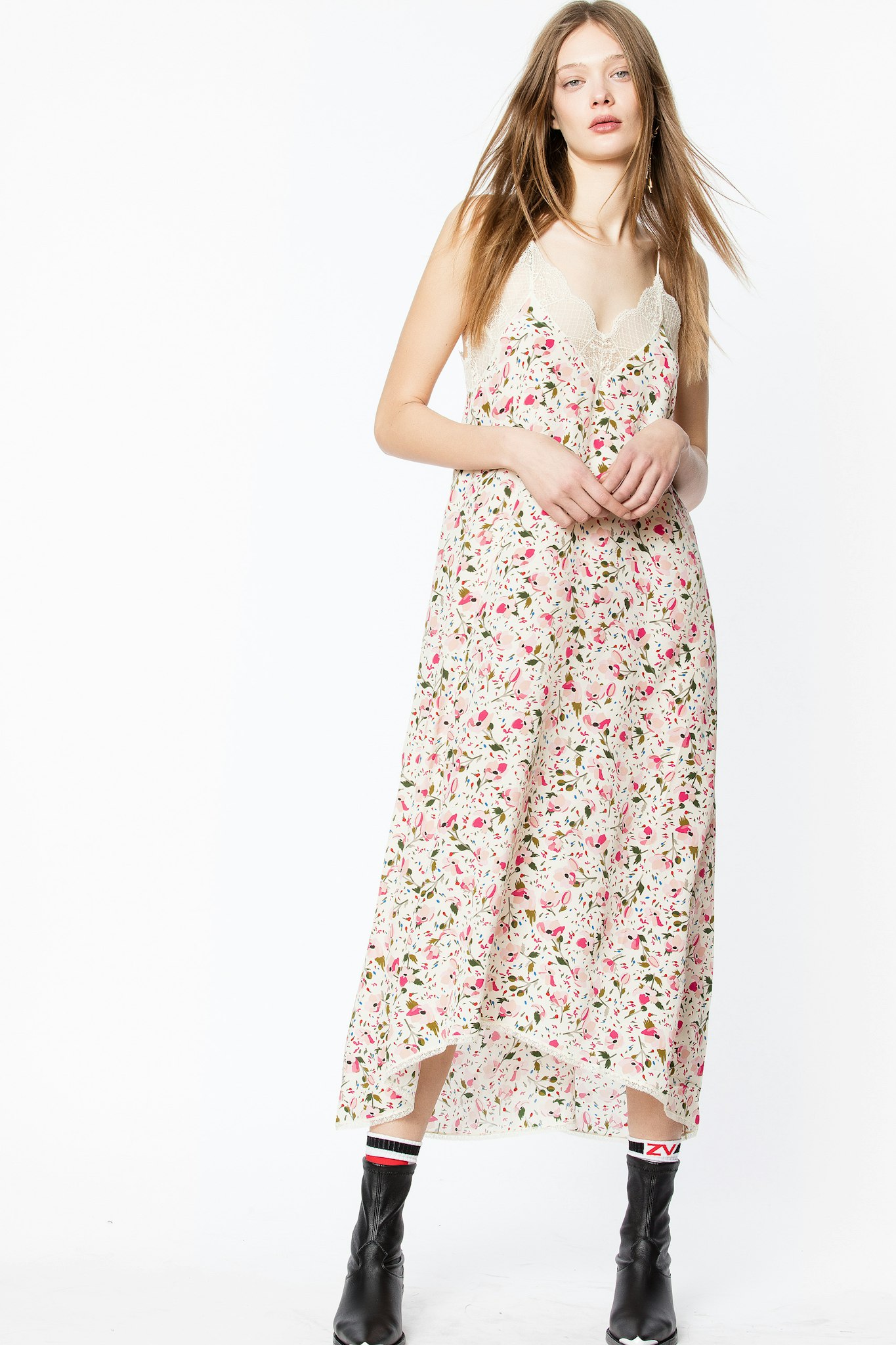 Robe Risty Print Robe Femme Zadigandvoltaire 