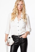 Toast Satin shirt - Women's satin shirt.