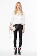 Toast Satin shirt - Women's satin shirt.