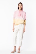 Deana Jeans - Women’s white boyfriend jeans.