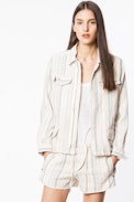 Kayak jacket - Women’s linen jacket.