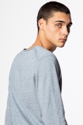 Pullover Monastir Loup - Herrenpullover mit tunesischen Kragen