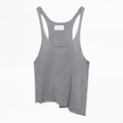 Jossy tank top - Women’s merino wool asymmetric tank top.