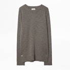 Pullover Kennedy Cachemire - Khakifarbener Herrenpullover aus Kaschmir