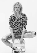 Pull Kansas Leo Cachemire - Pull cachemire femme léopard.